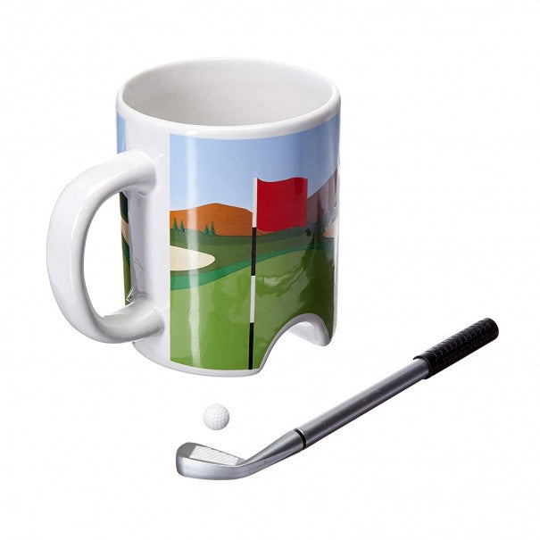 Putter Cup Golf Mug (with Pen)