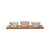 Colette Bowls Set/3 on Bamboo Tray