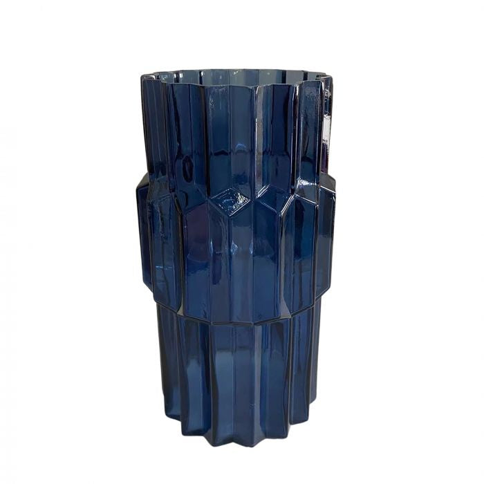 Jalen Vase 13.5x13.5x26cm Blue