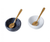 Davis & Waddell Nuvolo Marble Pinch Pot & Spoon - set of 4