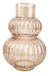 Tommy Orb Glass Vase Rose Lg 25cm
