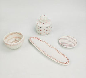 Carley Sketch Trinket Bowl Pink