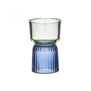 AM Palais Candle Holder Cobalt