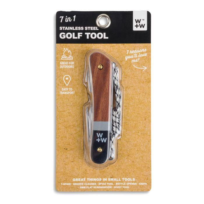 W+W 7-in-1 Golf Multi-Tool