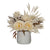 Dried Look Bouquet-Reese Pot 27cm Cr